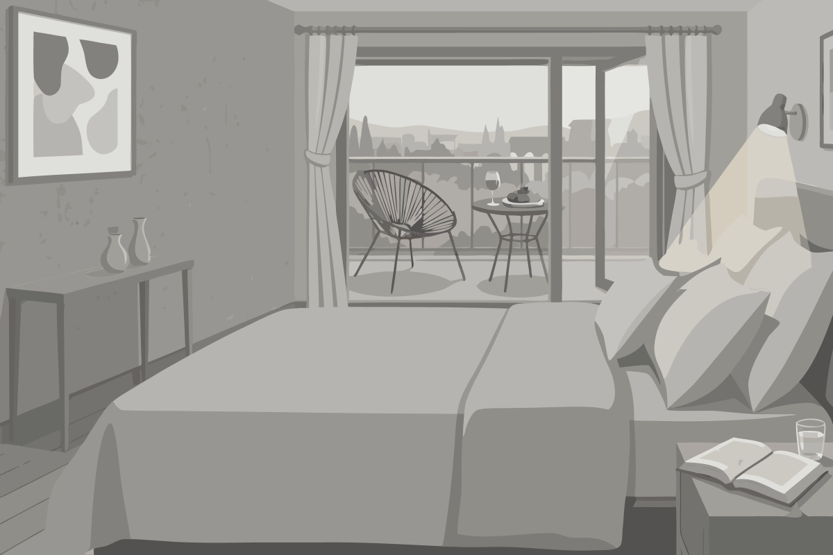 Chambre Lit King-Size Supérieure